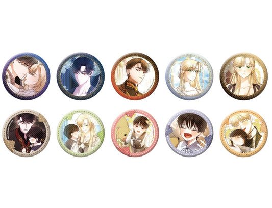 [collaboration cafe] How to hide the Emperor's child : Illustration Can Badge