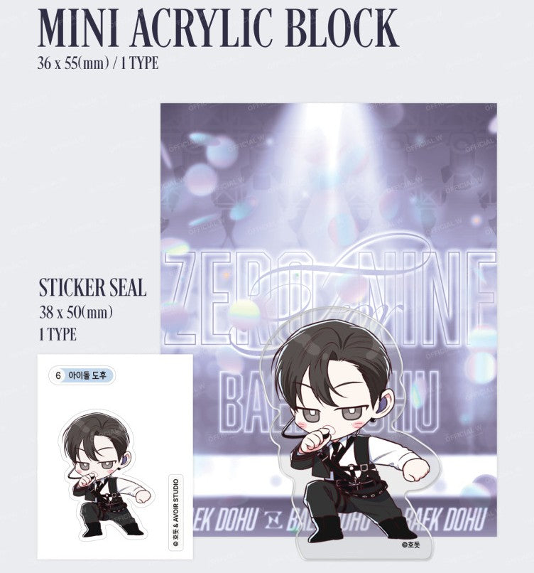 [pre-order] Between the Lines : Zero for Nine Mini Acrylic Block