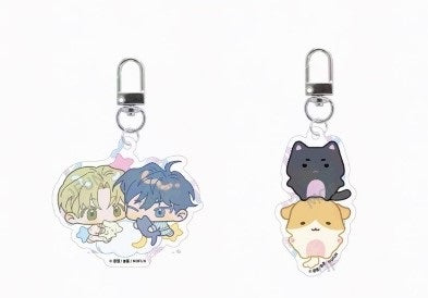 [collaboration cafe] Pond Where Flowers Fall : Acrylic Keyring