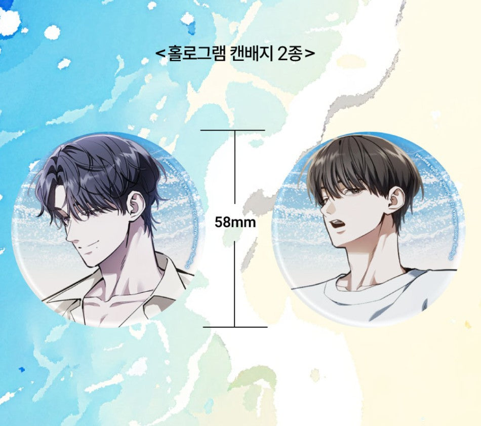 [pre-order] The Hunter’s Gonna Lay Low : “Summer in Thailand” Hologram Can Badge SET