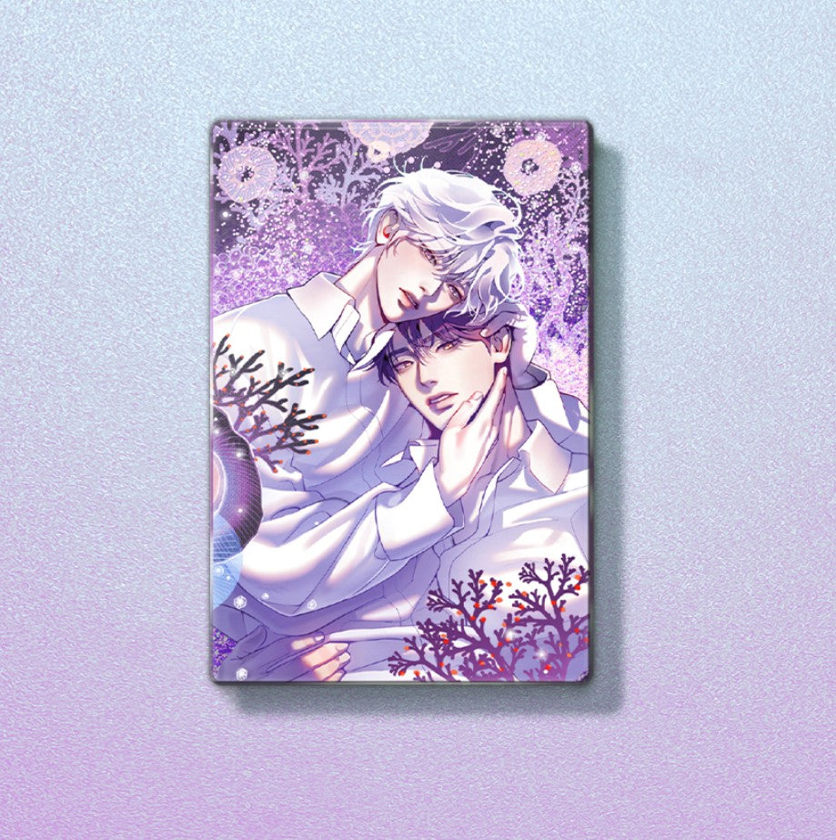 Pearl Boy : Glitter Acrylic Block