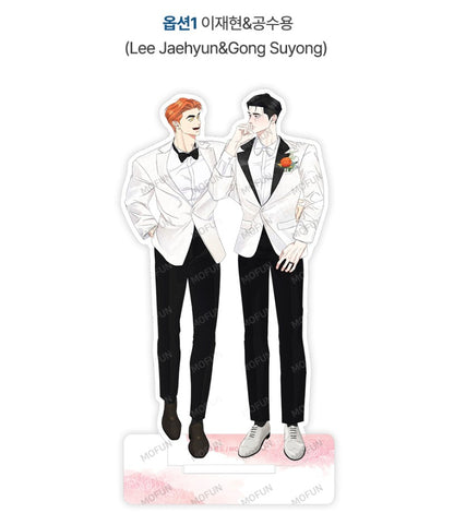 [out of stock][collaboration cafe] Topsy-Turvy : Acrylic Stand, 5 Designs