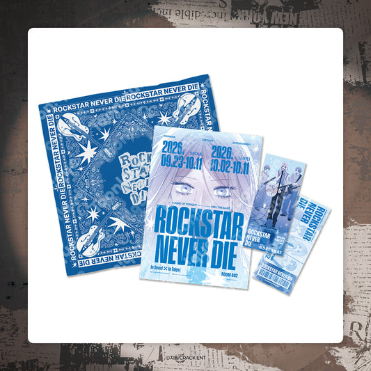 [pre-order][Toonique Cafe] Rockstar Never Die : Concert Entry Kit