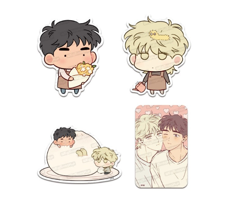 [pre-order] The Sacred serpent's Seduction : Big Cut-Out Sticker set No.1 + No.2