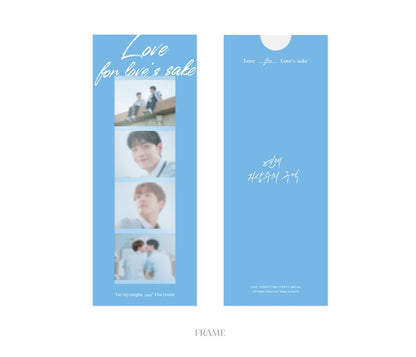 [collaboration cafe] Heavenly Hotel : Love for Love's Sake Clear Film Bookmark Frame Set