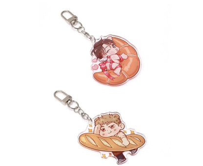 [collaboration cafe] Honey Bear : Acrylic Keyring