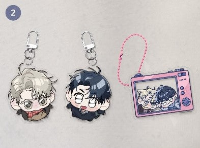 [collaboration cafe] Beneath the Blue Land : SD Acrylic Keyring