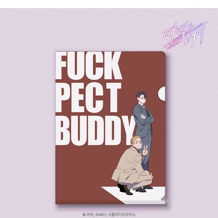 Fuck-Pect Buddy : A5 L holder & Memo Pad