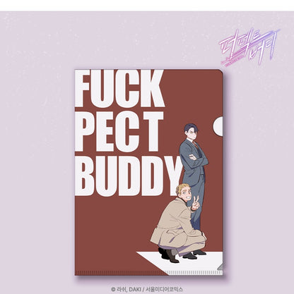 Fuck-Pect Buddy : A5 L holder & Memo Pad