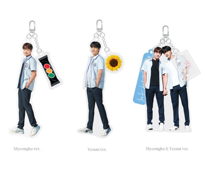 [collaboration cafe] Heavenly Hotel : Love for Love's Sake Acrylic Keyring