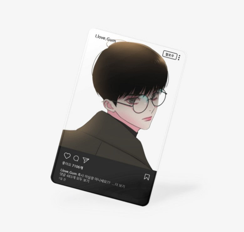 Missing Love: The Marrying Man : IGUM transparent Photo Card