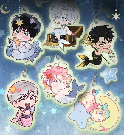 [Monthly Star Sign] Pisces Acrylic Keyring