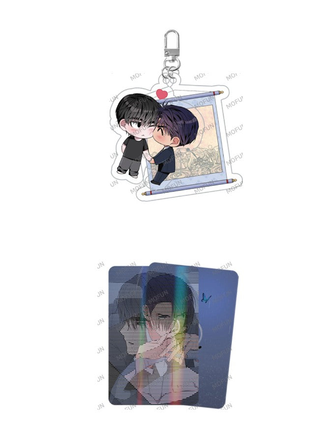 [pre-order][cafe event] Author Ma Jeung Ji : [Dawn of the Dragon] Keyring + lenticular Photo card