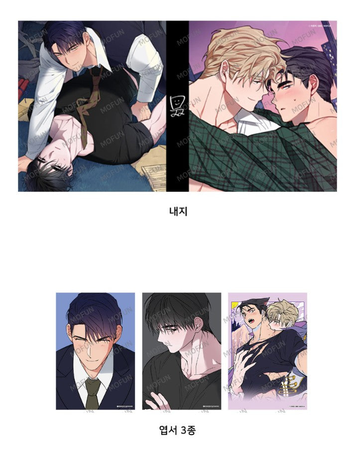 [pre-order][cafe event] Author Ma Jeung Ji : [Dawn of the Dragon, Love Plan] Collection Card Binder + 3 postcards
