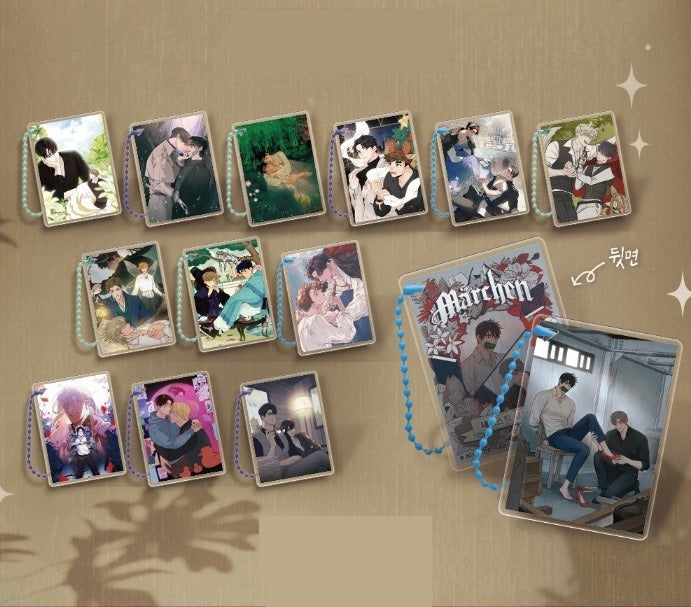 [BOMTOON POP-UP][10th Anni. Home Party][MERCHEN] Merchen Block keyring