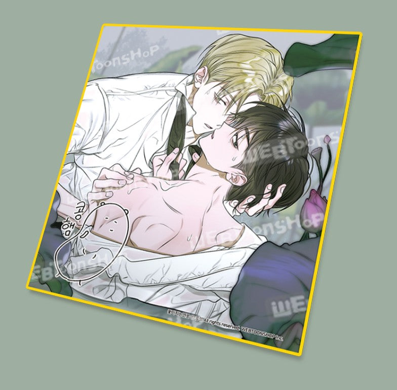 [pre-order] Pond Where Flowers Fall : Illustration Art Board(random)