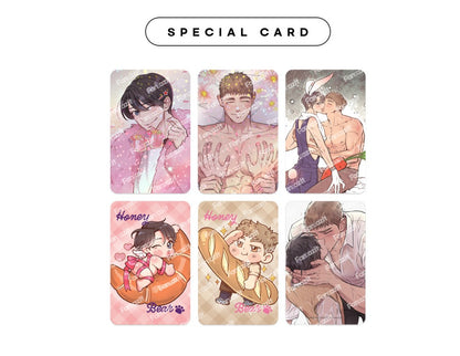 [collaboration cafe] Honey Bear : Random Photo Card Set