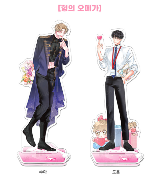 [POP-UP] Mr.Blue Company : Acrylic Stand(Couple)