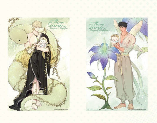 [pre-order] The Sacred Serpent's Seduction : Acrylic Artboard Set ver.2