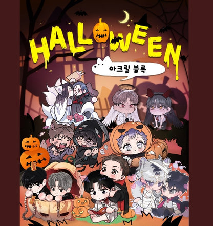 Dreadful Night : Halloween Acrylic Block
