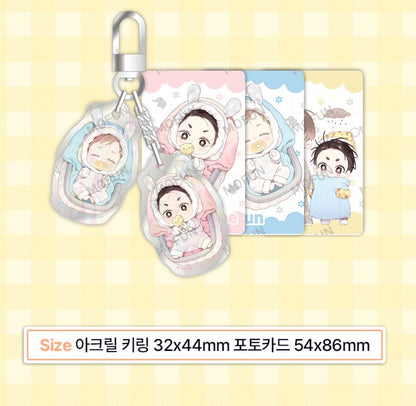 [pre-order] 4 week Lover : Baby Acrylic Keyholder