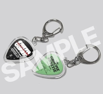 [pre-order] Groupie Sweetie : Guitar Pick Keyring Set