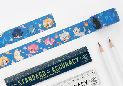 [pre-order][collaboration cafe] PLAVE : Glitter Washi Tape