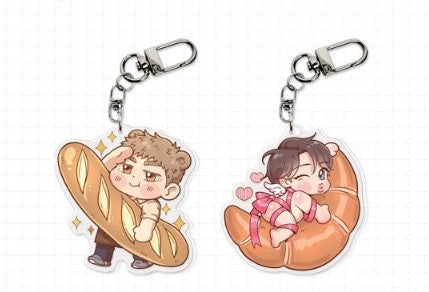 [collaboration cafe] Honey Bear : Acrylic Keyring