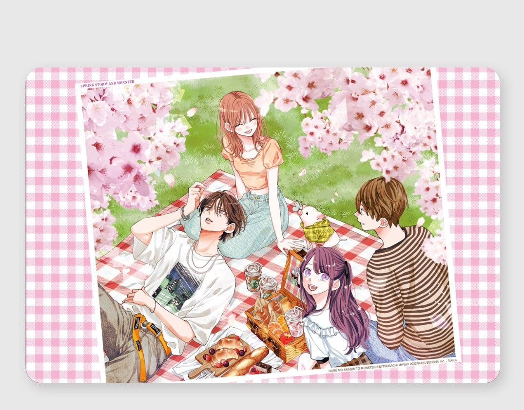 Spring Storm And Monster : Desk Pad