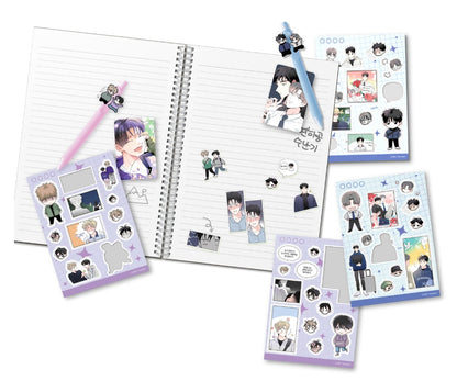 [Collaboration cafe] Worth the Wait : Half sticker set