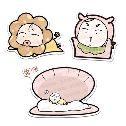 Our Sunny Days : Big Cut-Out Sticker 4 Sets