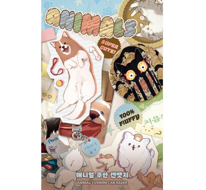 Animal Cushion Can Badge