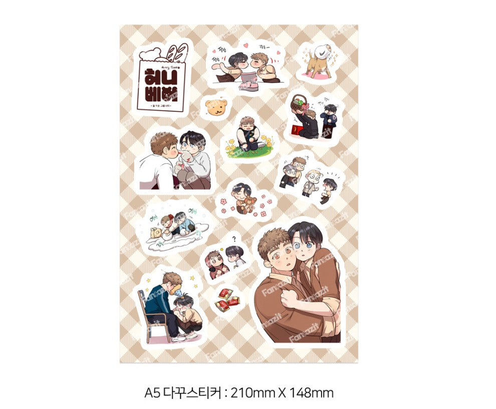 [collaboration cafe] Honey Bear :  romantic set