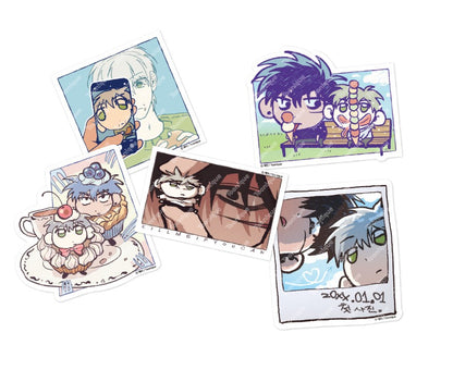 [collaboration cafe] Kill Me if You Can : BIG Removable sticker pack