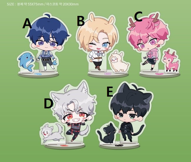 pre-order][collaboration cafe] PLAVE : Acrylic stand – nemo it store