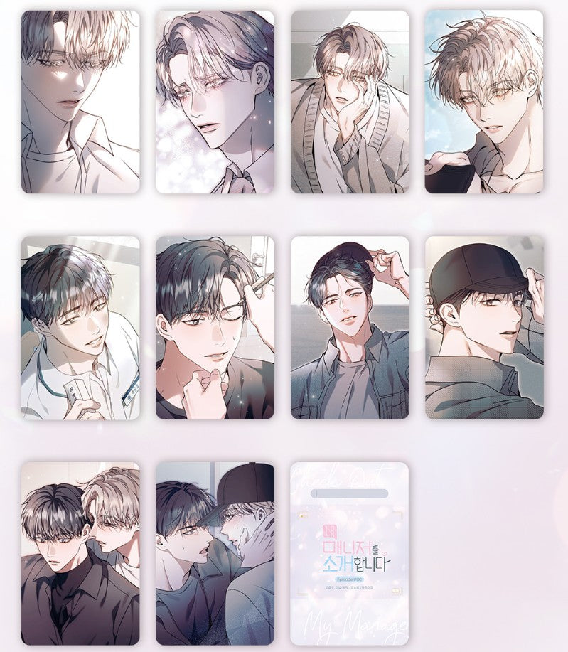 [pre-order] Check Out My Manager : Photo Card Pack(Random)