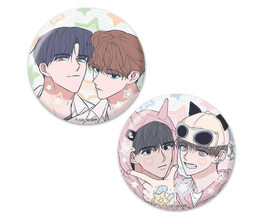[pre-order]] Between the Stars : Glitter Can Badge SET