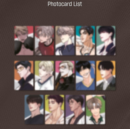 TEAM LEZHIN : TEAM:A, TEAM:B Collection Photo cards