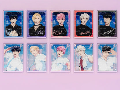 [pre-order][collaboration cafe] PLAVE : Acrylic Card