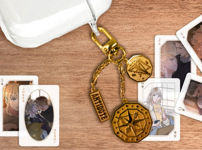 [collaboration cafe] ANTIDOTE : Metal Keyring