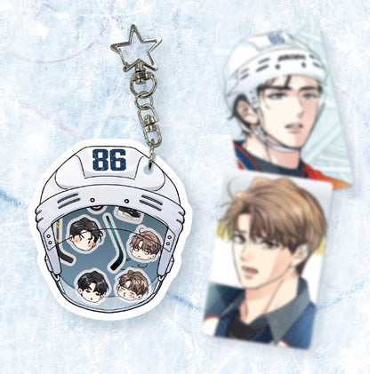 [LEBOM CAFE] MELTING POINT : Acrylic Shaker Keyring