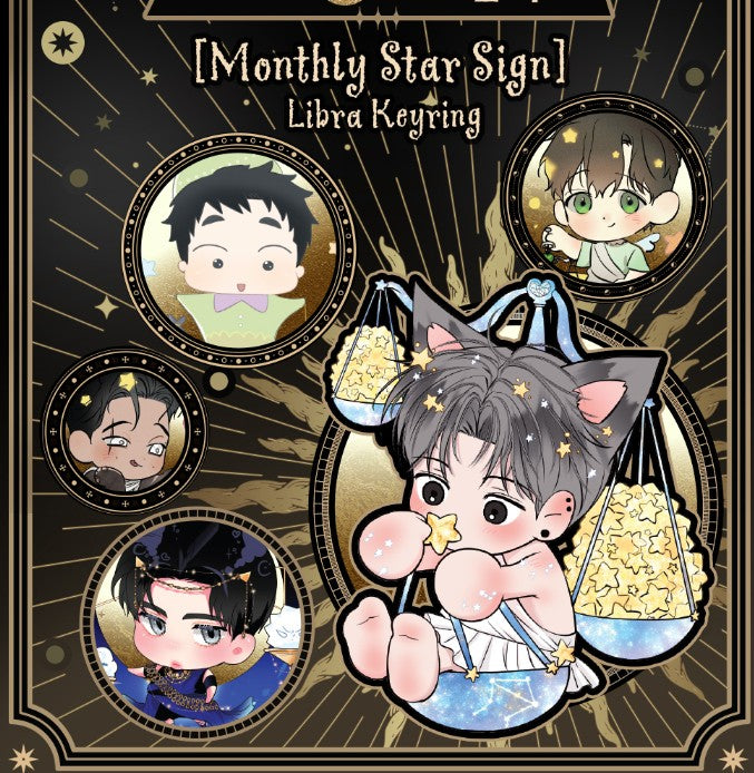 [Monthly Star Sign] LIBRA ACRYLIC KEYRING