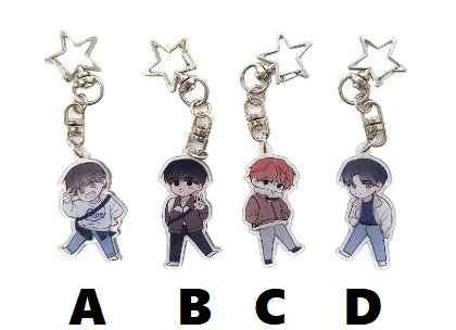 [collaboration cafe] Between the Stars : SD Acrylic Keyring