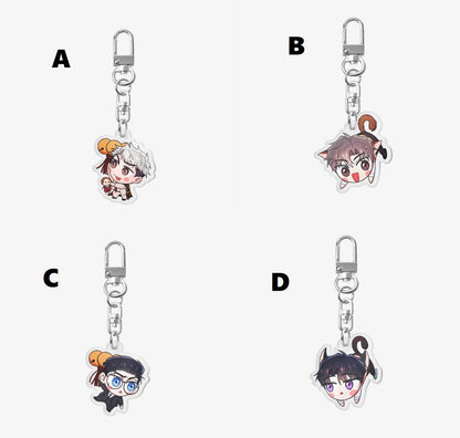 [pre-order] Spooky? Sour, Sweet? : Acrylic Keyring
