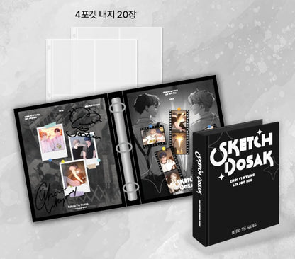 [Be On Cafe] Sketch(off the record) : 2×2 photocard Binder