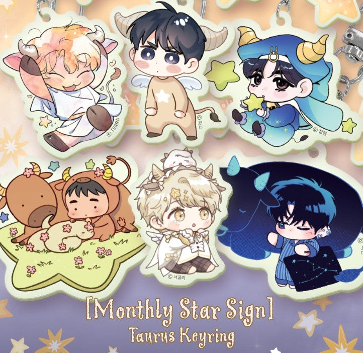 [Monthly Star Sign] Taurus Acrylic Keyring