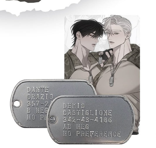 [Be On Cafe] PIETA : Dog Tag Set
