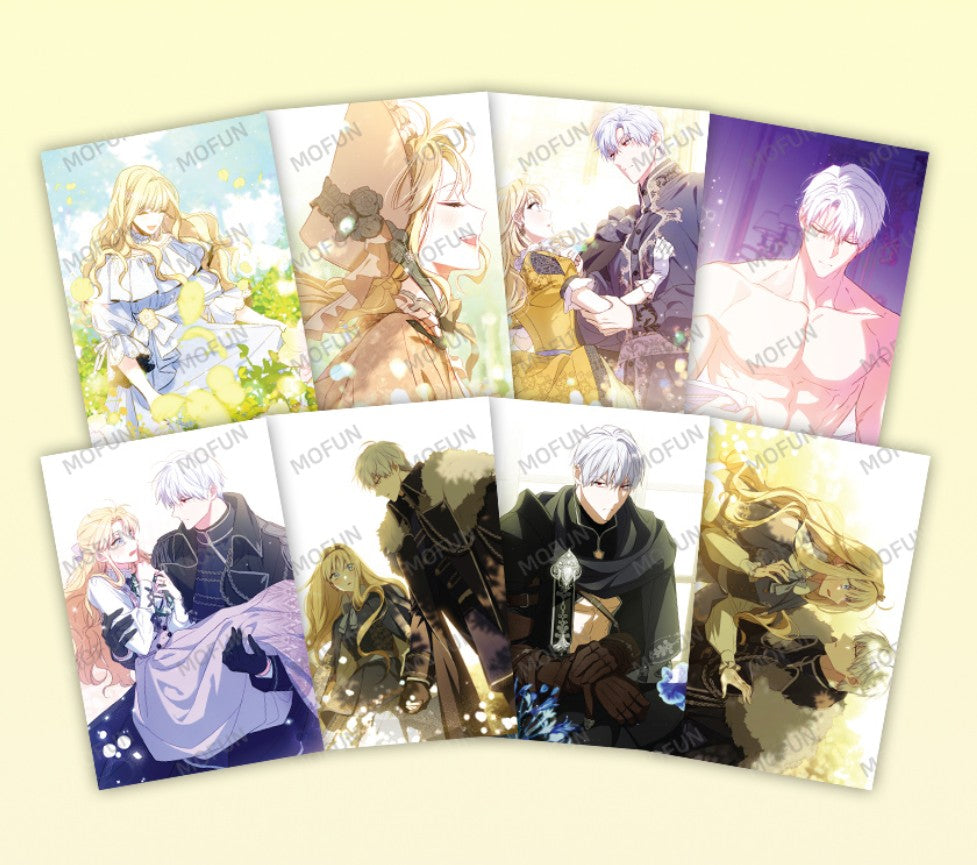 [pre-order][collaboration cafe] How to Win My Husband Over : Hologram Postcards set