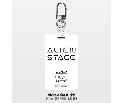 Alien Stage : acrylic keyring by VIVINOS