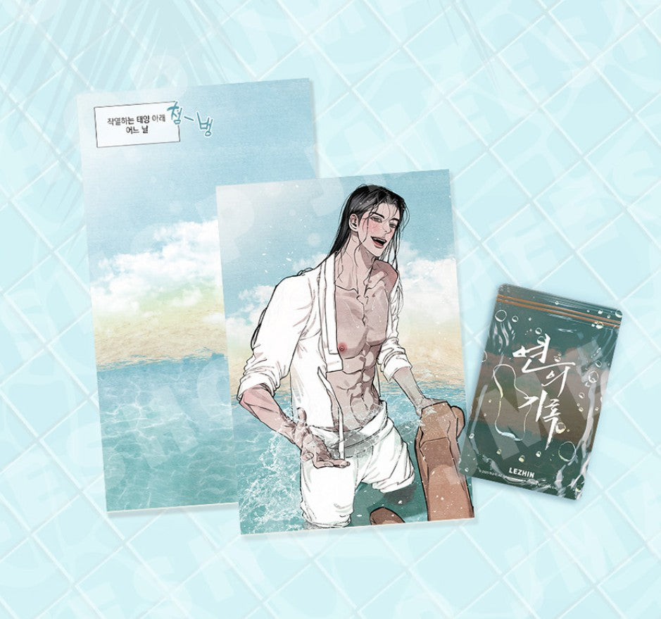 [JMEESHOP SUMMER FESTA 2025] The Heart of the Lotus : Water Sensitive Paper Set SUMMER ver.